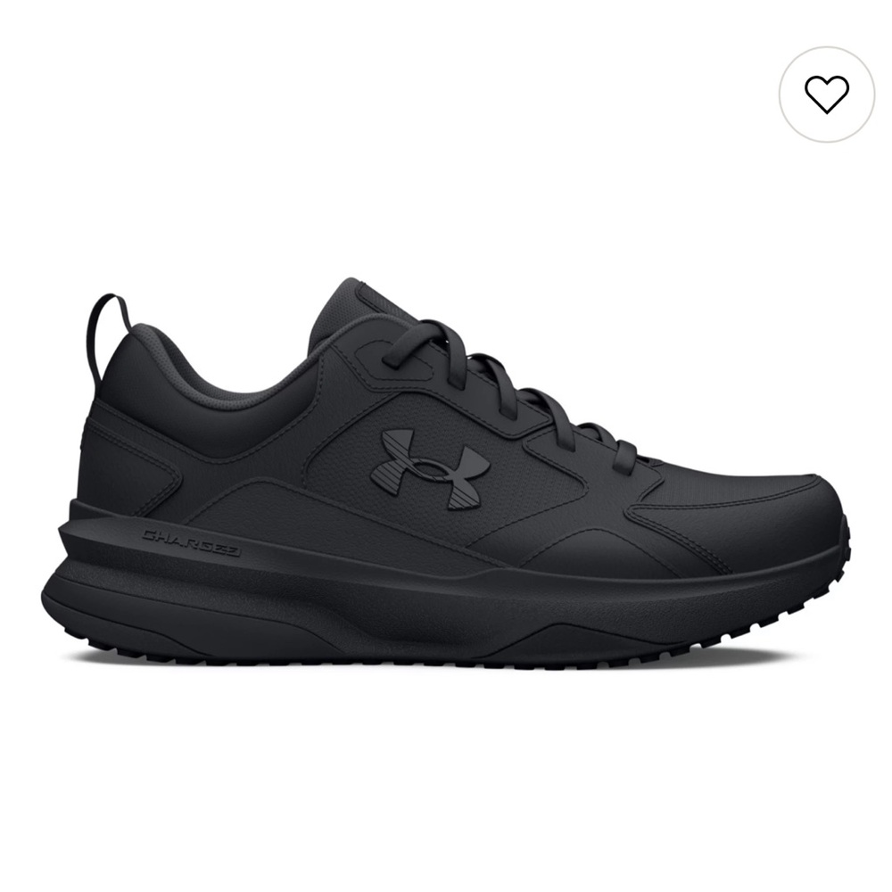 Under Armour Black Charged Edge Training Sneakers
